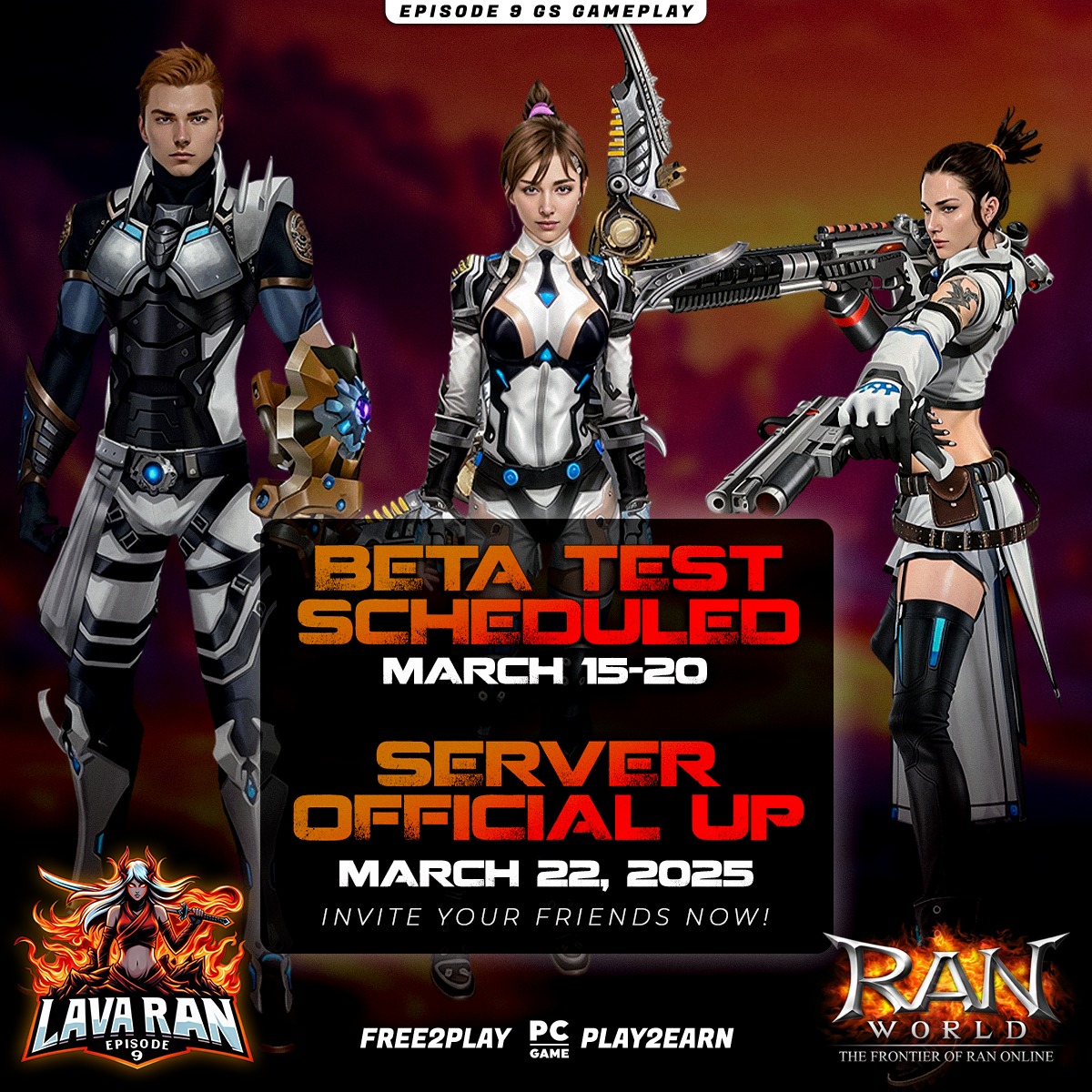 Lava Ran Online EP9 Beta Test:... - Lava Ran Online EP9 | Facebook