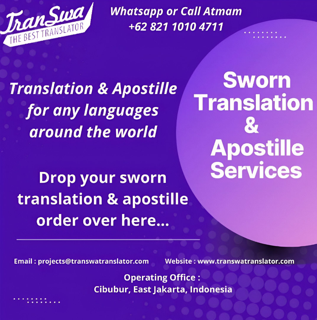 Transwa Translator | East Jakarta