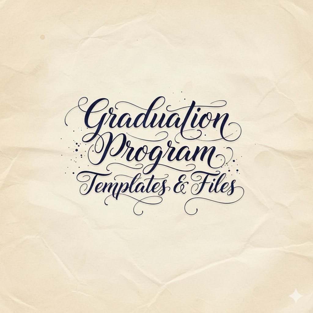 Graduation Program Templates Files