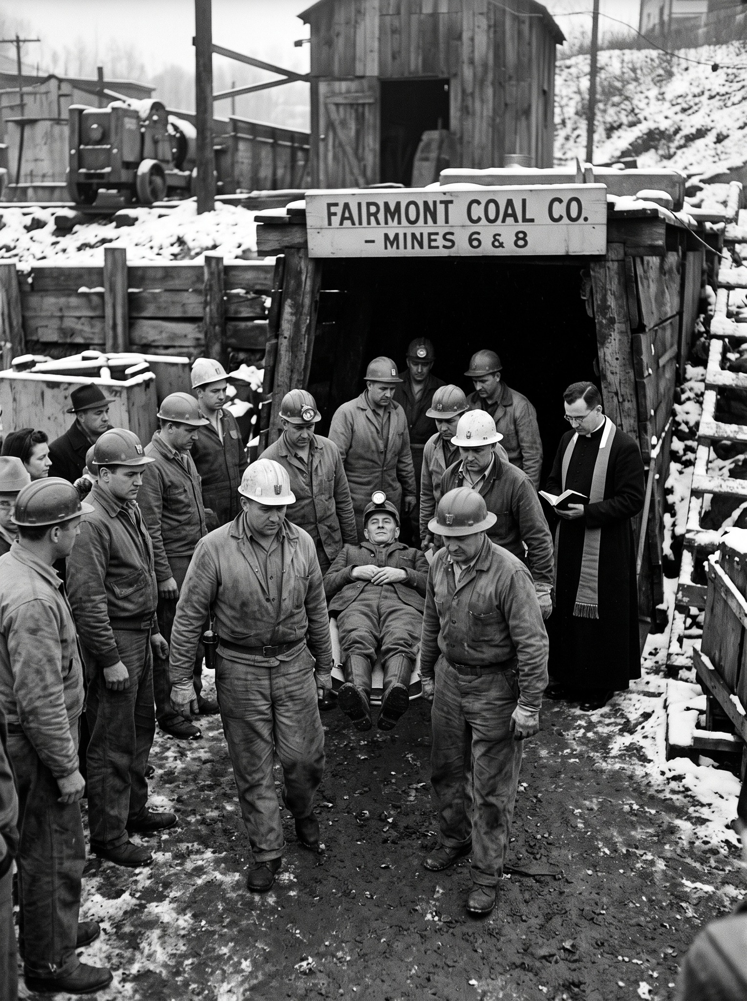 1905 coal miners' photo from Fairmont area