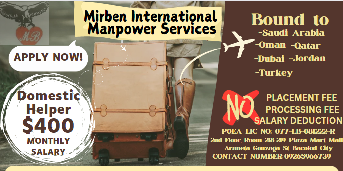 Mirben International M. | Bacolod CIty