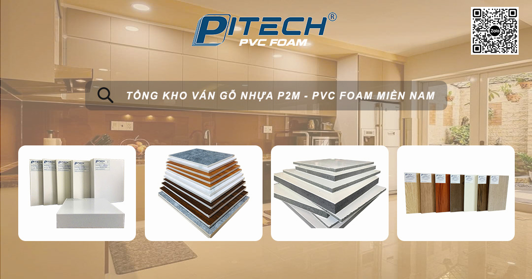 Tổng kho ván nhựa PVC Pitech Miền Nam | Ho Chi Minh City