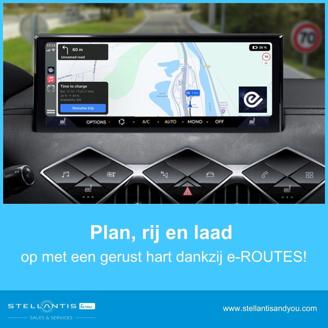 Stellantis - 🚗⚡ e-ROUTES: De slimme co-piloot voor zorgeloos elektrisch ...