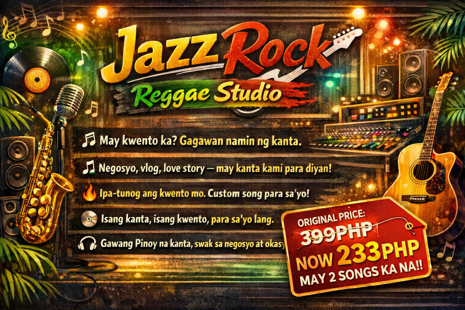 JazzRock Reggae Studio