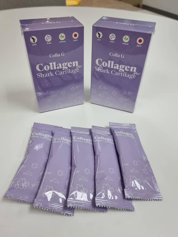 Colla G -คอลลาเจนสกัดจากกระดูกปลาฉลามนำเข้าจากญี่ปุ่น