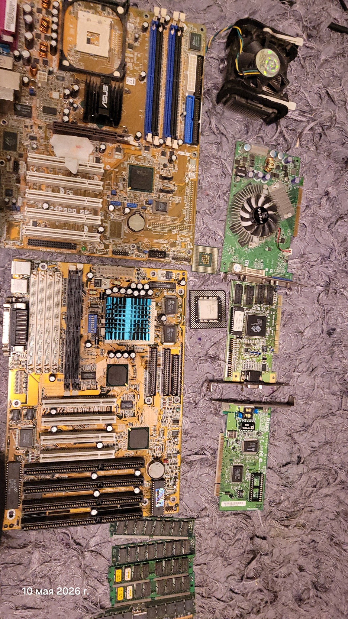I received a large shipment of old-school OS Max parts. If you're