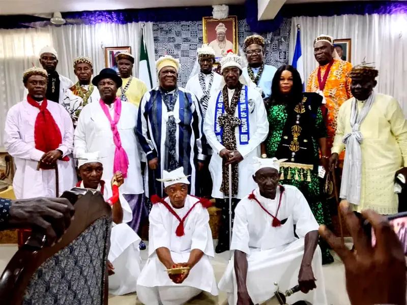 Paramount Ruler of Calabar South LGA, HRM Etubom Nyong Effiom Okon ...