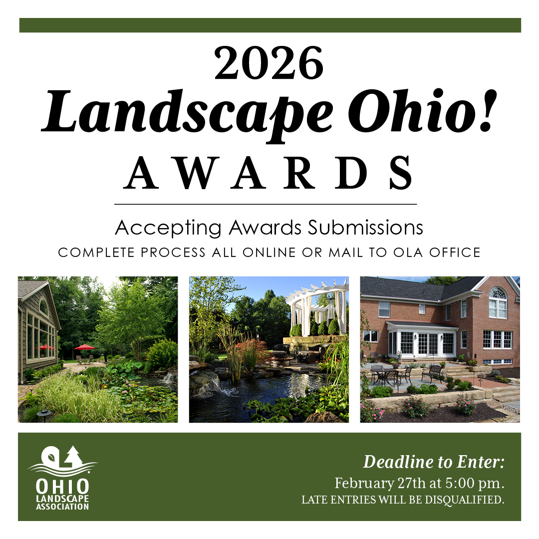 Ohio - We are excited to announce that the 2026 Landscape Ohio! Awards ...