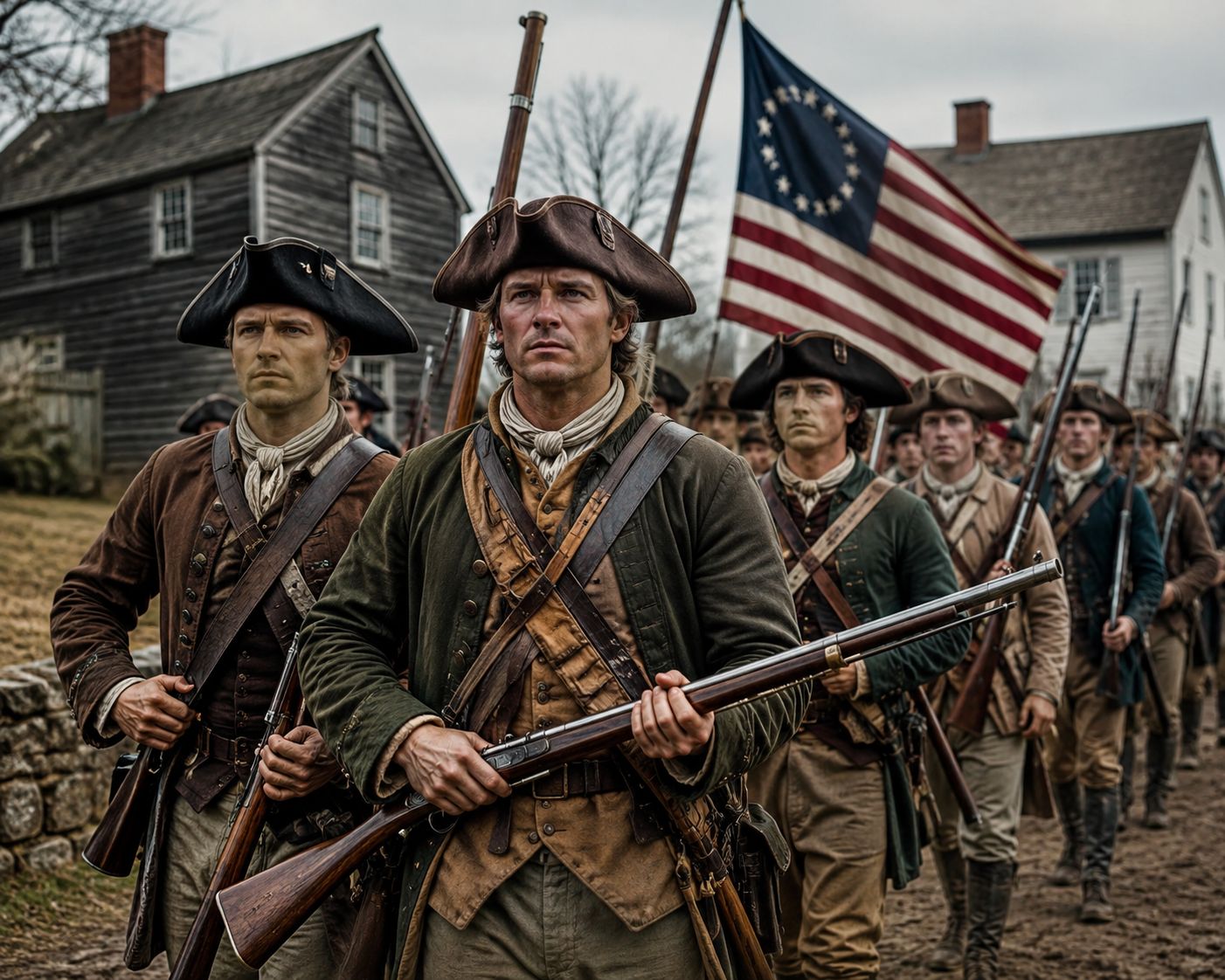 Minutemen stories for Independence Day