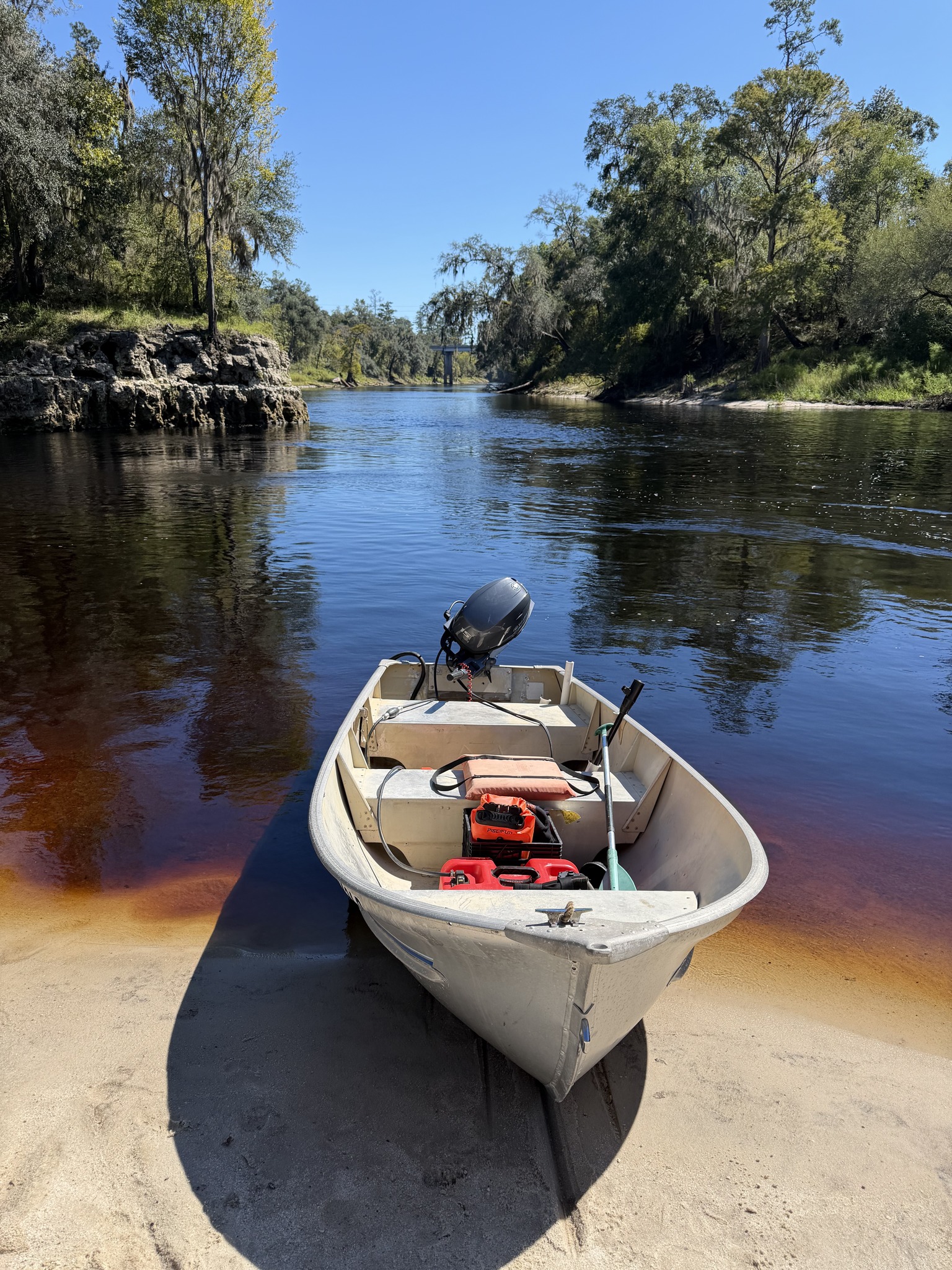 In the trees 🌴 #littleriver #withlacoocheeriver #yamahaoutboards # ...