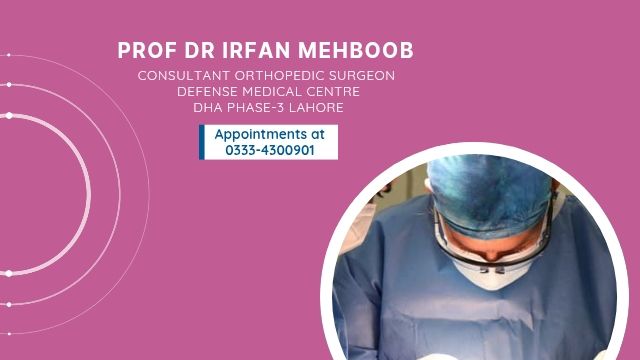 Dr Irfan Mehboob - Orthopedic Surgeon | Lahore