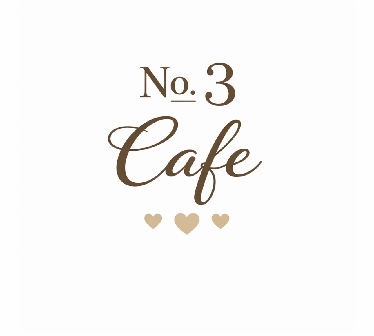 No. 3 Cafe - Updated menu: | Facebook