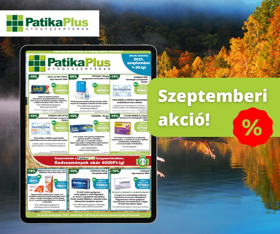 PatikaPlus Egészségtár