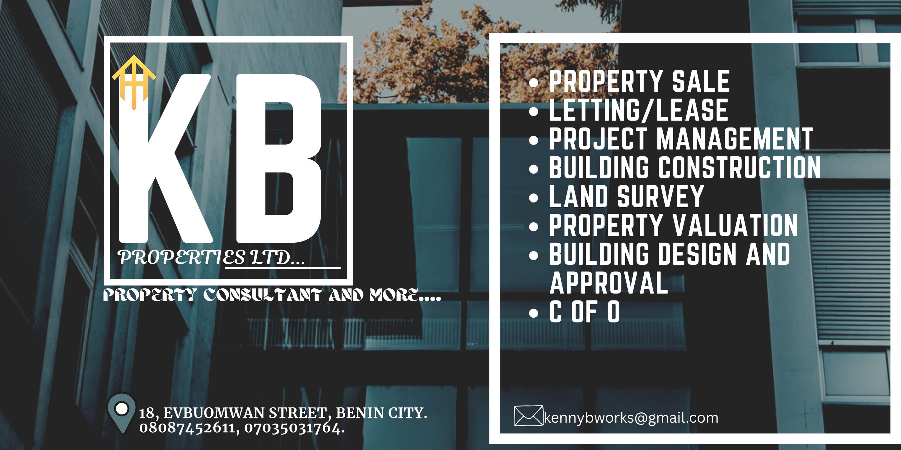 KB Properties Limited | Bénin
