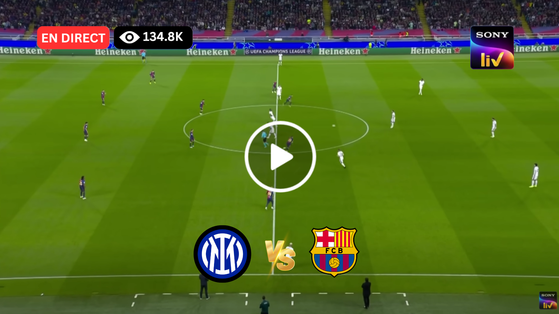 Inter Milan – Barcelone E.n Direct Match de Ligue des Champions 2025 ...