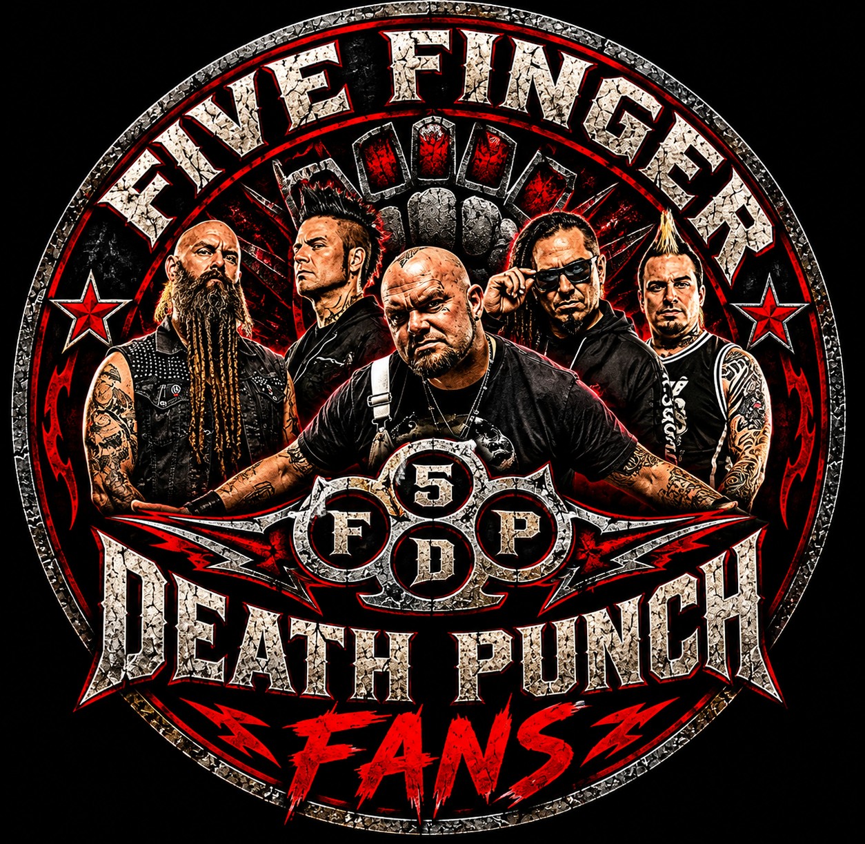 I Need 500 Hello FFDP Fans #FiveFingerDeathPunch #FFDP #5FDP # ...