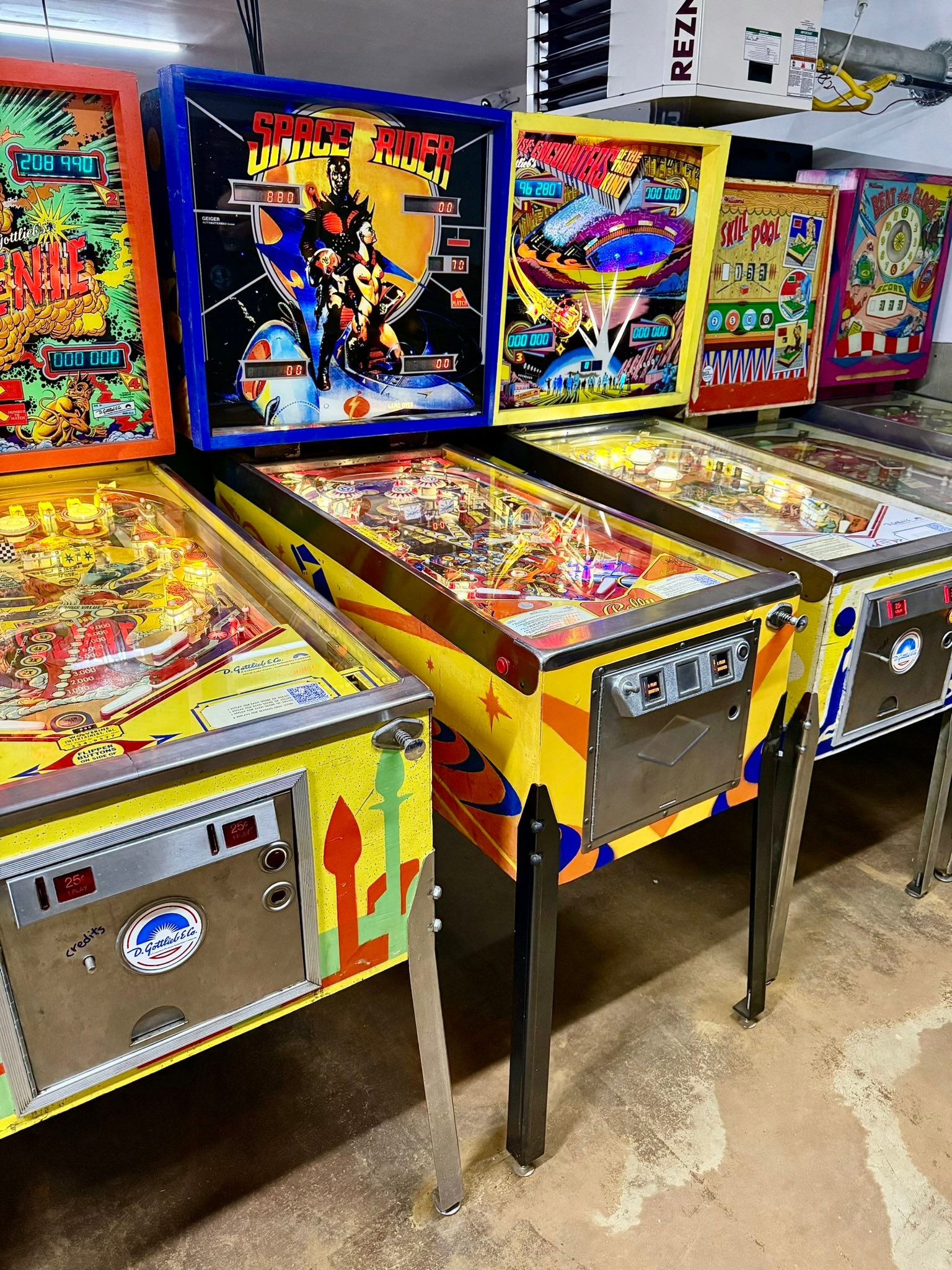Knapp Arcade - 1980 Geiger Space Rider pinball machine.... | Facebook
