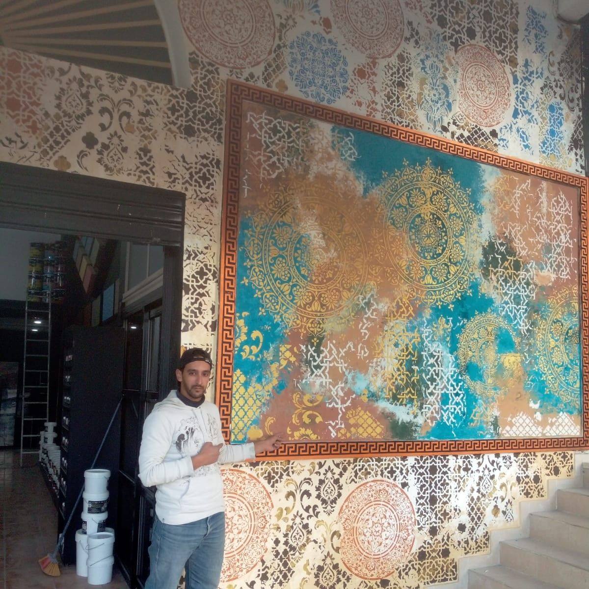 peintre et décorateur professionnel et revêtement des sols et des murs