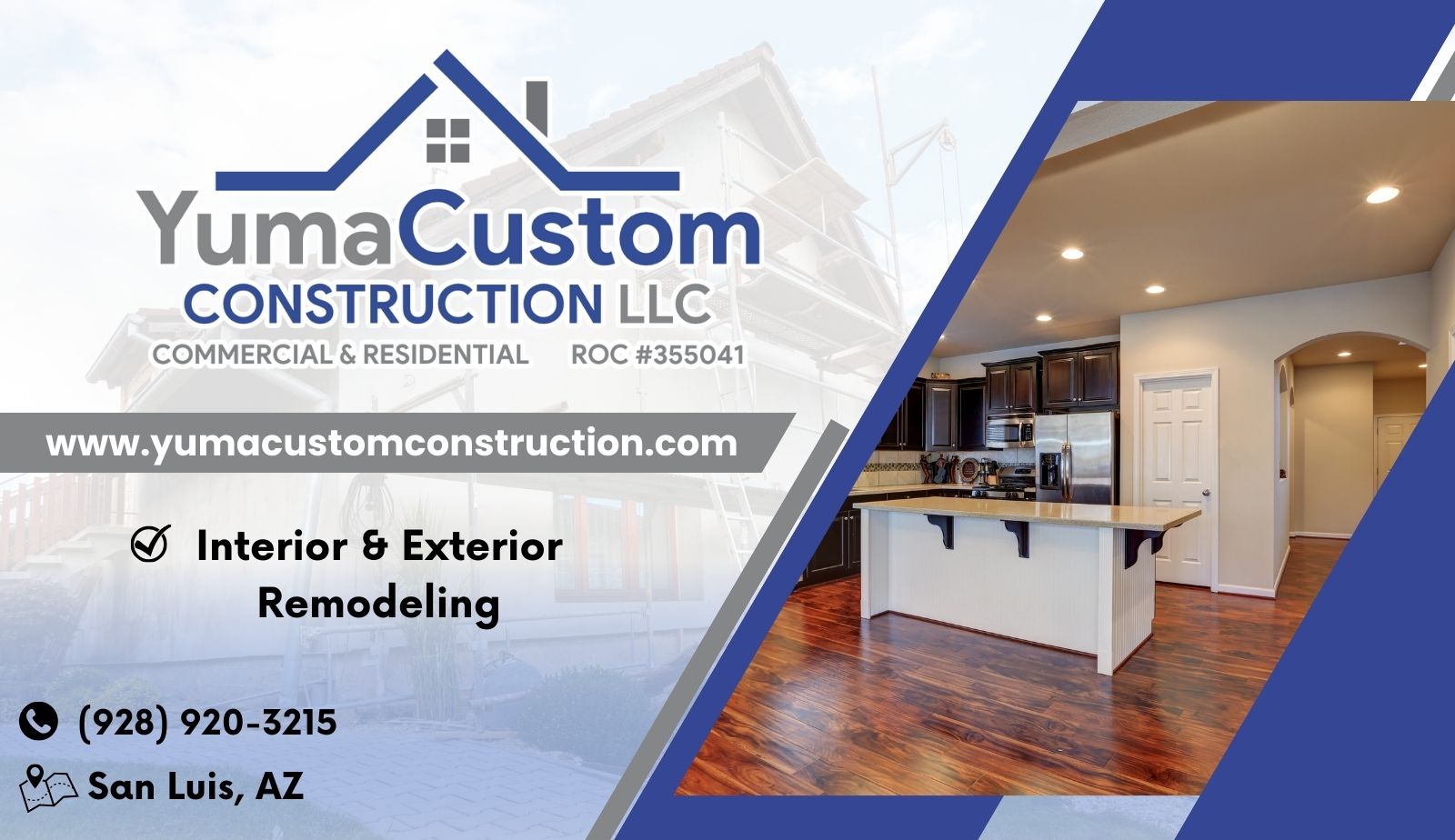 Yuma Custom Construction LLC | San Luis AZ