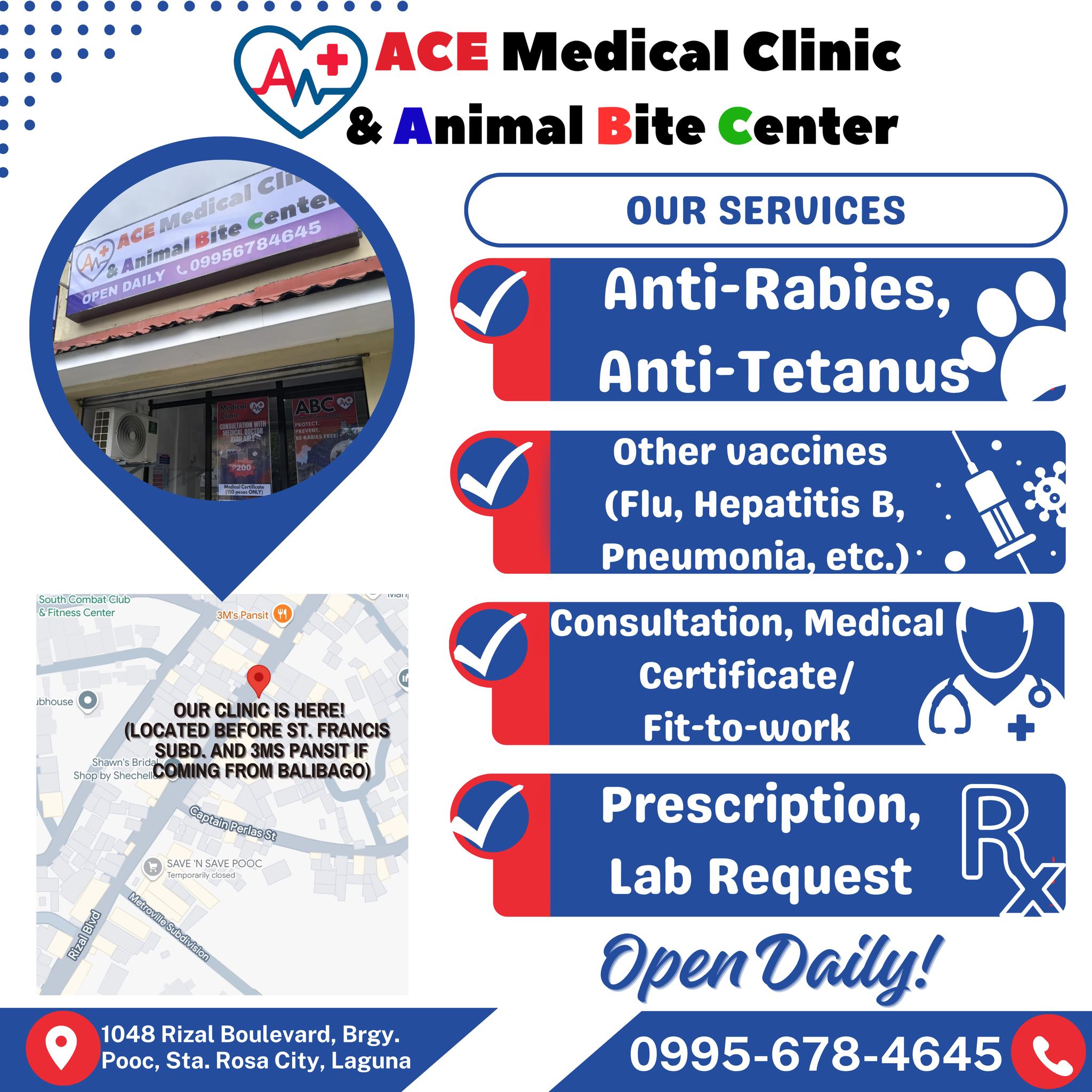 ACE Animal Bite Center - Pooc, Sta. Rosa Laguna | Santa Rosa