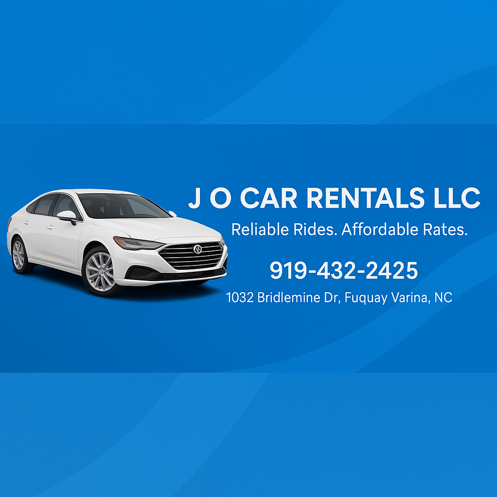 J O Car Rentals LLC | Fuquay-Varina NC