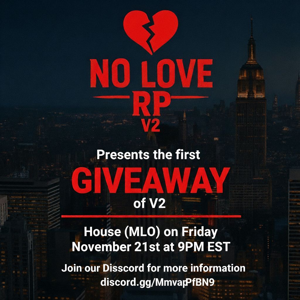 🚨 NO LOVE V2 | Serious RP | We Are BACK! 🚨 | Facebook