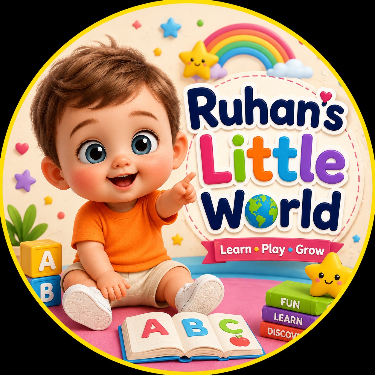 1+1=2 Learn Addition with Ruhan 🔢🌈 | Fun Math for Kids 🔢🌈 Let’s Learn ...
