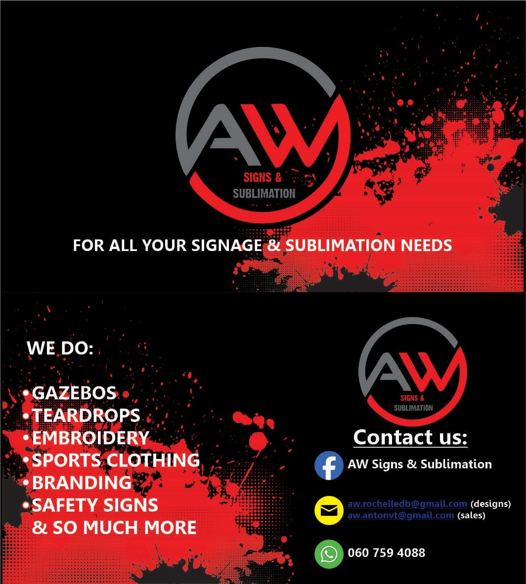 AW Signs & Sublimation | Port Elizabeth