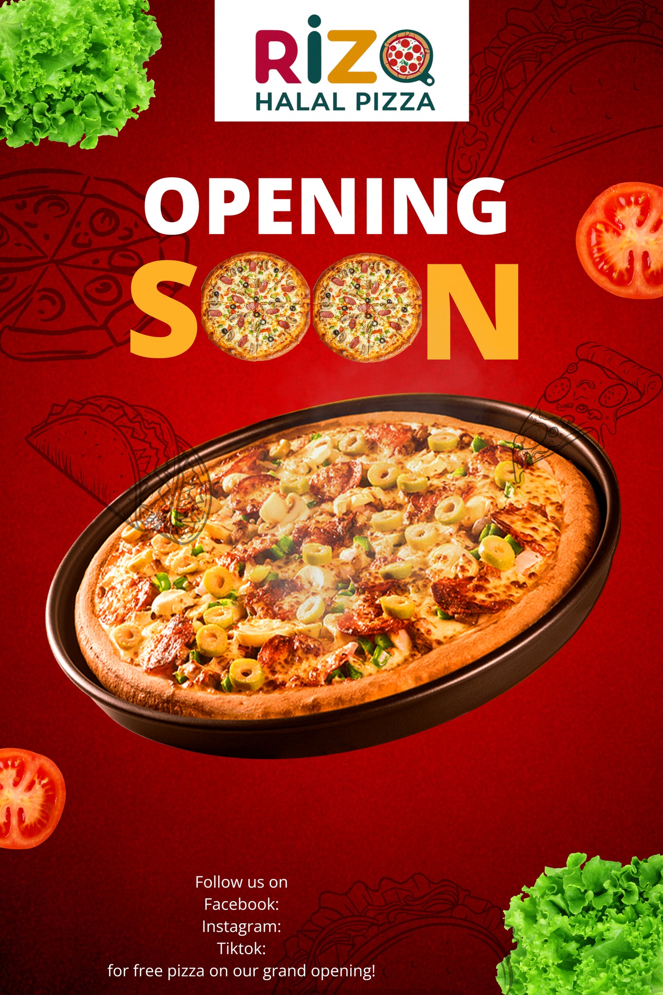 Rizq Halal Pizza and Tacos