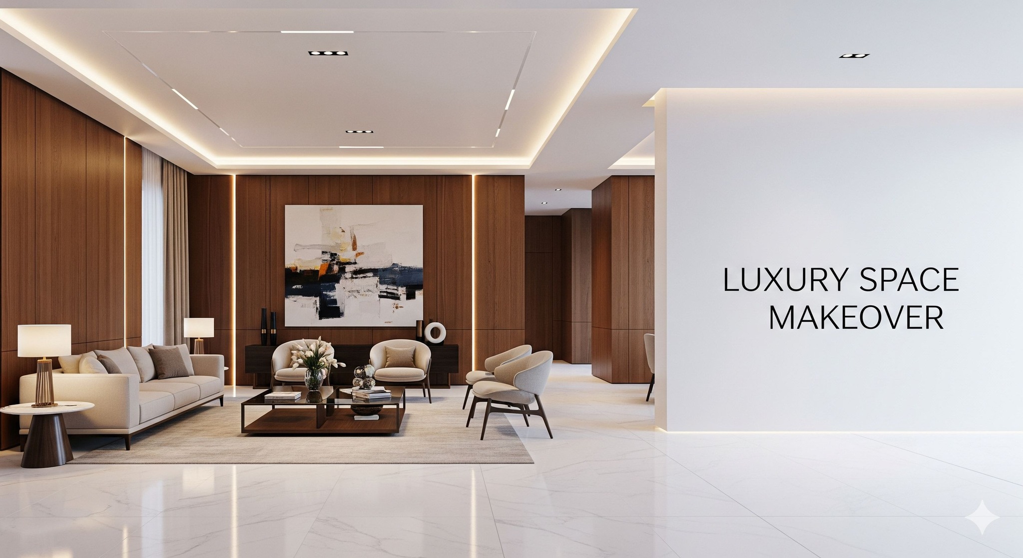 Luxury Space Makeover - Luxury Apartment Space Makeovers