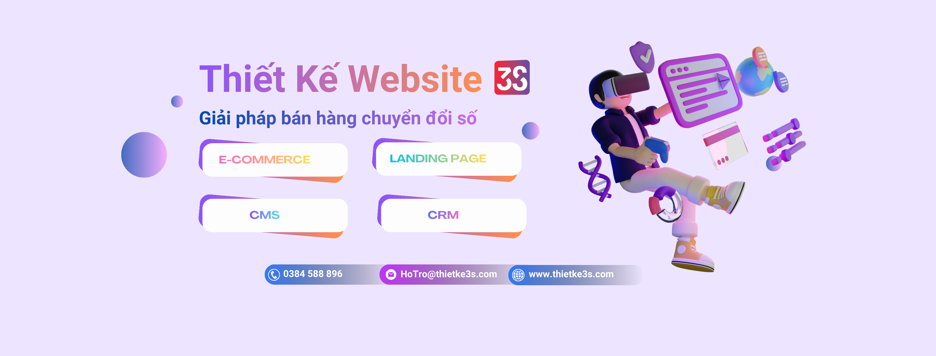 Thiết Kế 3s - Giải Pháp Thiết Kế Website Toàn Diện | Hanoi