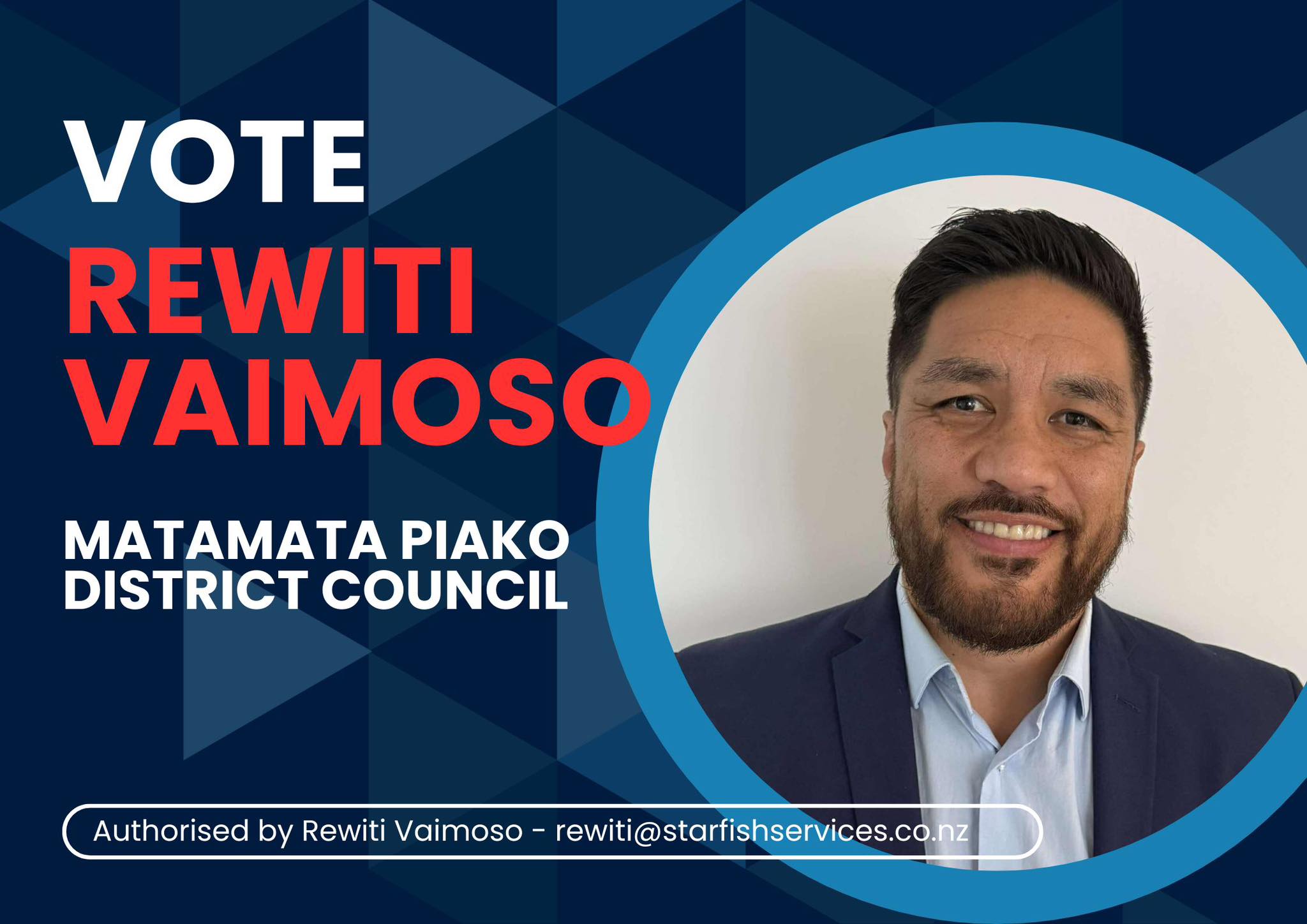 Vote Rewiti Vaimoso for Matamata October 2025