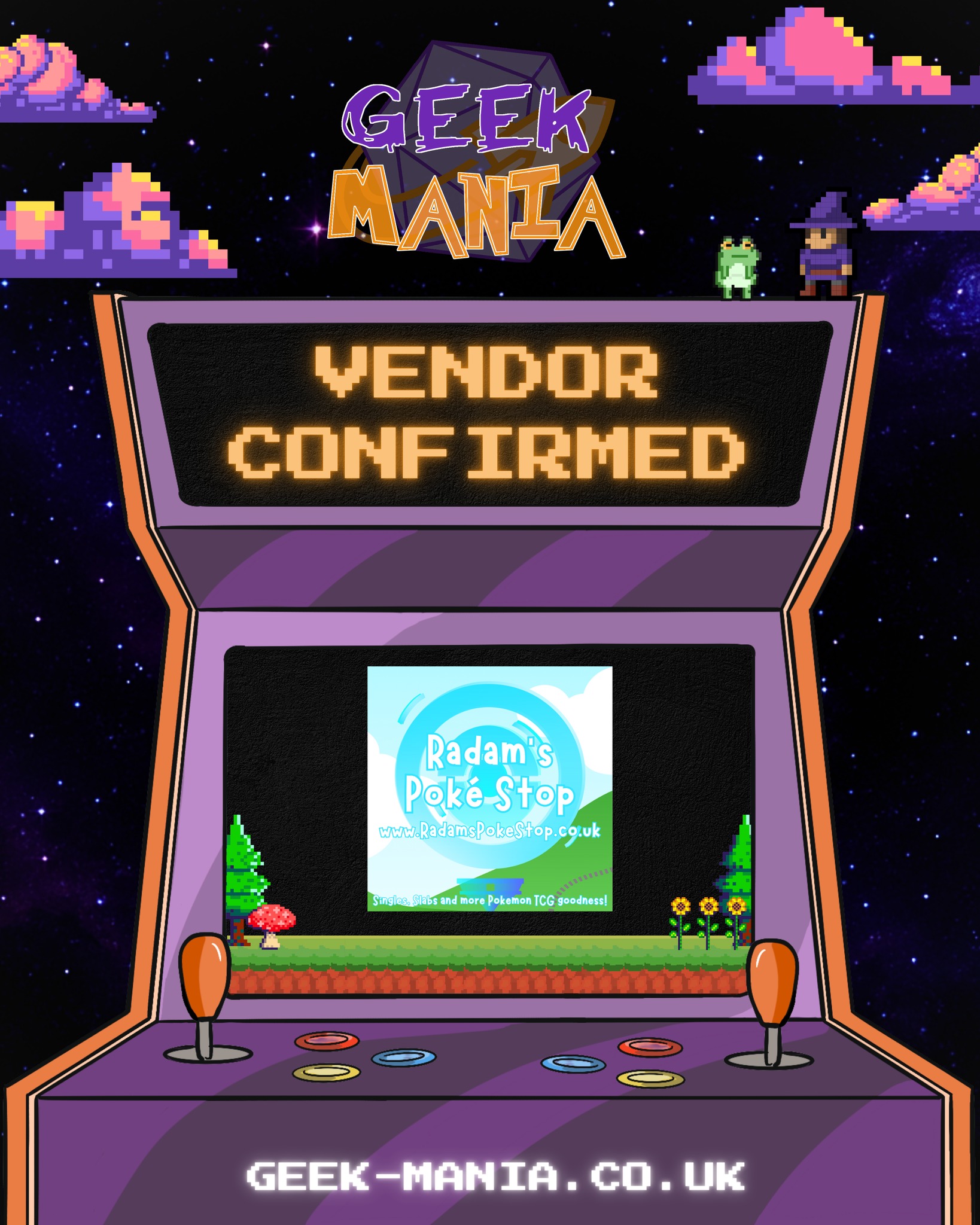Geek - We are pleased to announce that @radamspokestop will be a vendor ...
