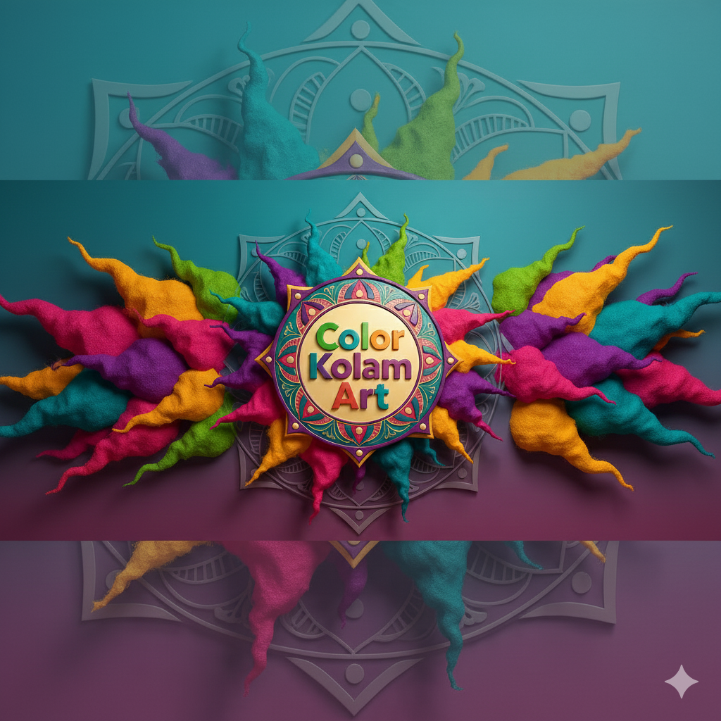 Color Kolam Art