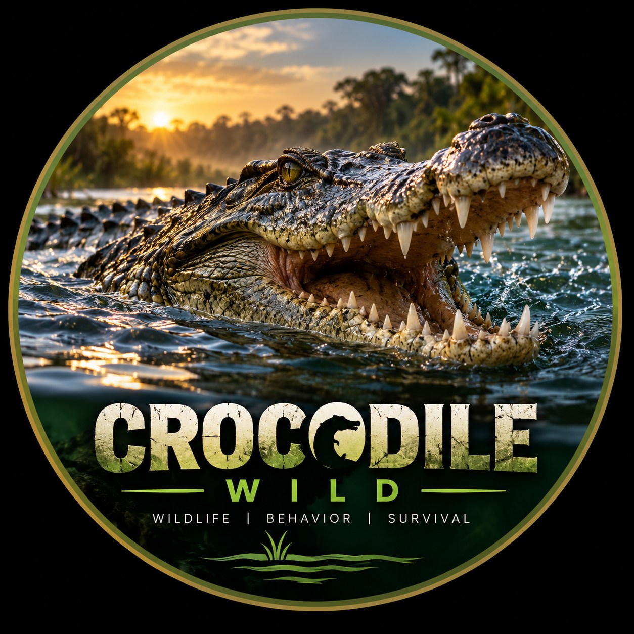 They thought it was just a peaceful boat ride… until TWO crocodiles ...