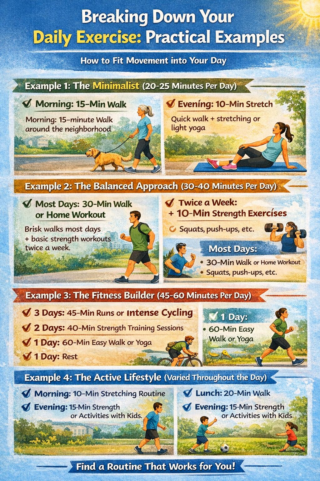 Daily - 4 Realistic Daily Exercise Routines That Actually Work ...