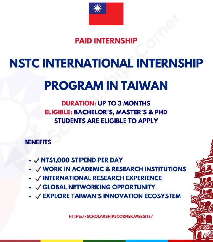 Ilmera - NSTC International Internship 2026 – Piad Internship in Taiwan ...