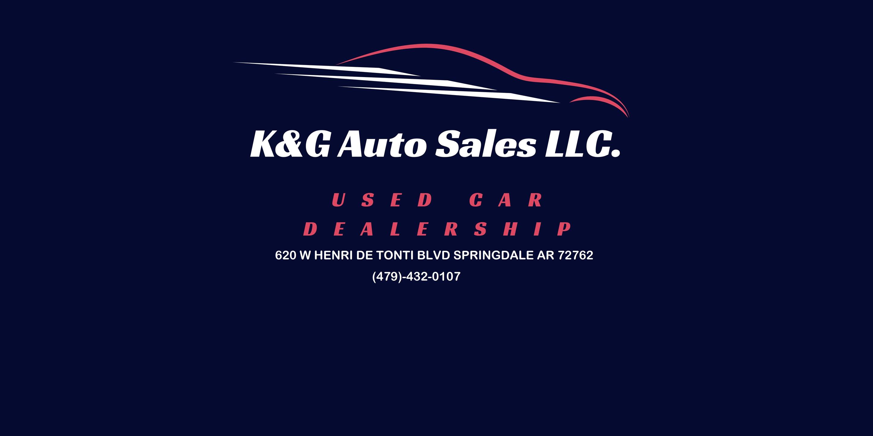 K&G Auto Sales LLC. | Springdale AR