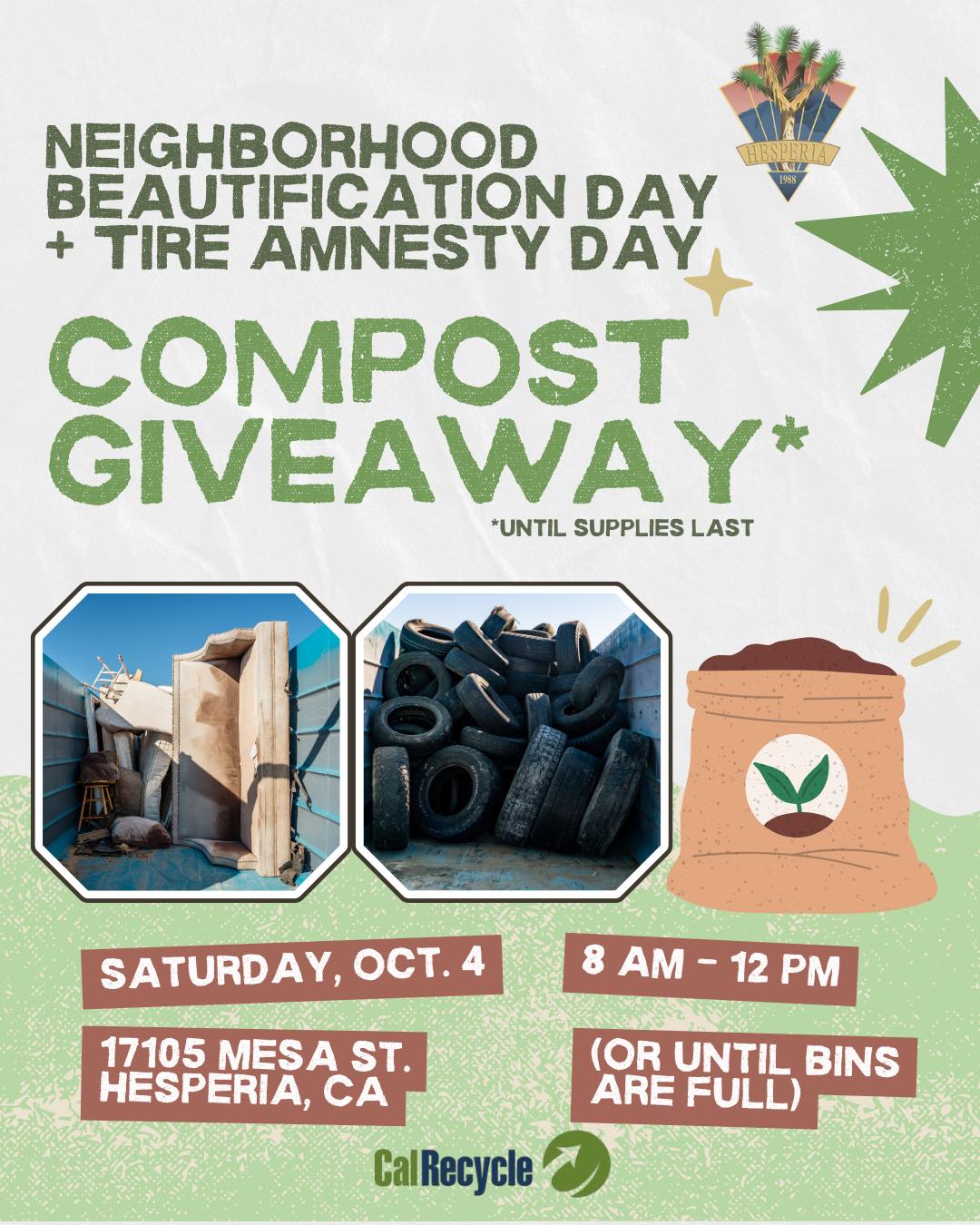 City - The City of Hesperia is partnering with Advance Disposal to host ...