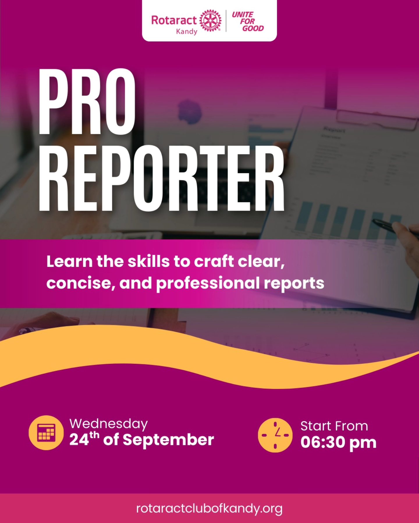 Rotaract - We’re thrilled to introduce project Pro Reporter. As ...