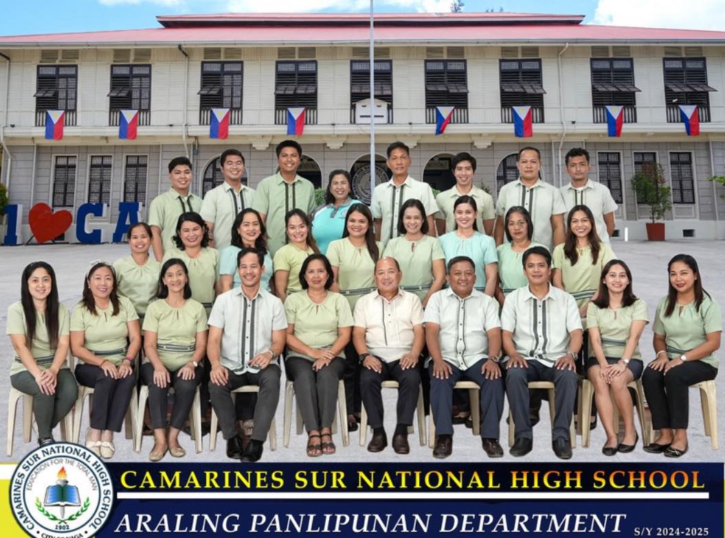 CSNHS - Araling Panlipunan Department