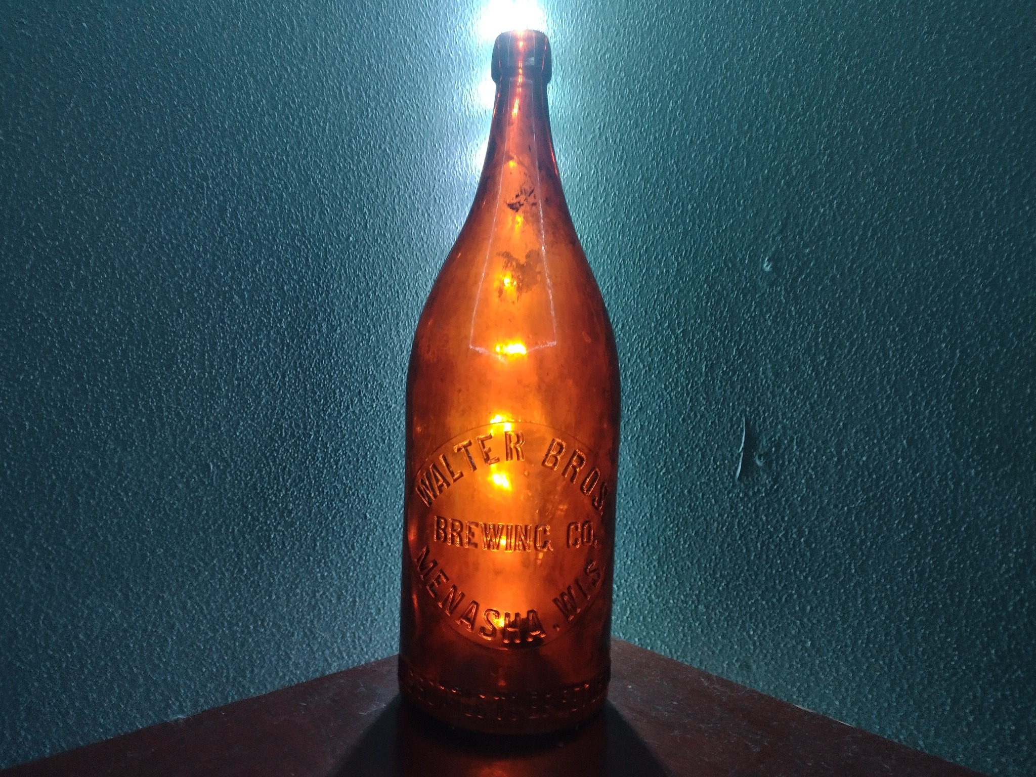 What is the age of this vintage Cascade beer bottle?