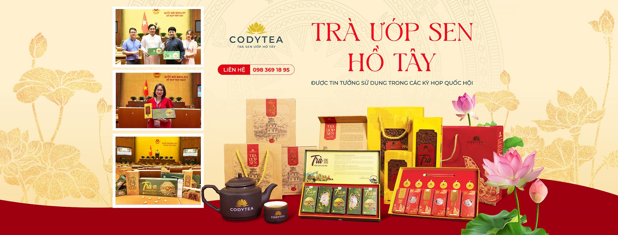 Cody Tea- Vua Trà Ướp Sen Hồ Tây | Hanoi