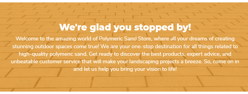 Polymeric Sand Store | Williamstown NJ