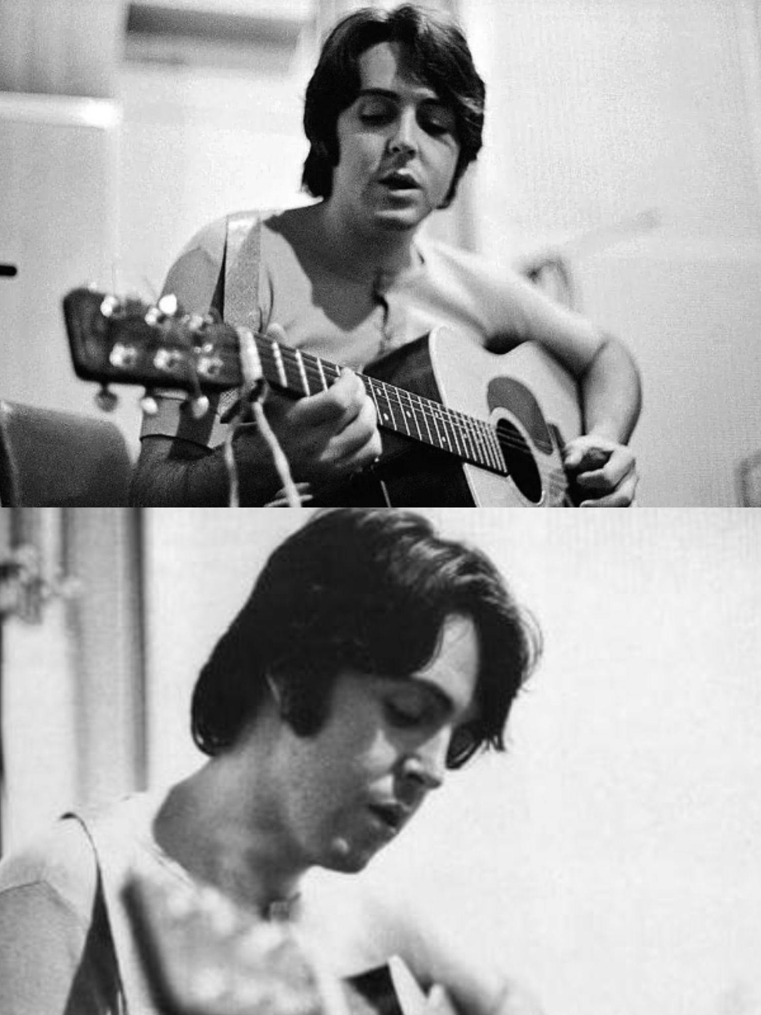 Paul McCartney records 