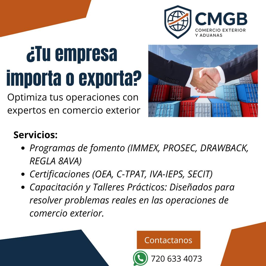 CMGB - ¿Tu empresa ya importa o exporta? Con el respaldo de un despacho ...