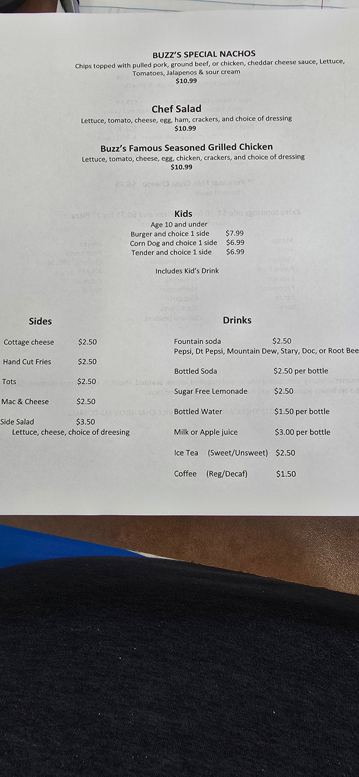 Buzz's Burgers & More added a... - Buzz's Burgers & More