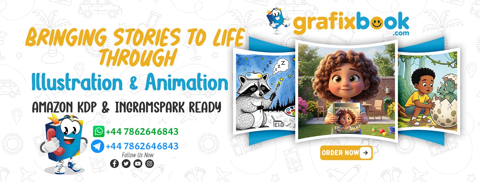 GrafixBook.com Children’s Book Illustration & Animation Studio | London