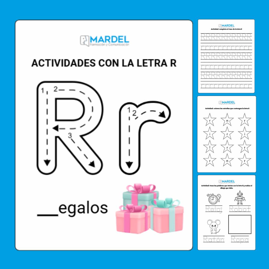 Mardel - 📖 ¡Reforzamos la escritura con la letra R! Con esta hoja de ...
