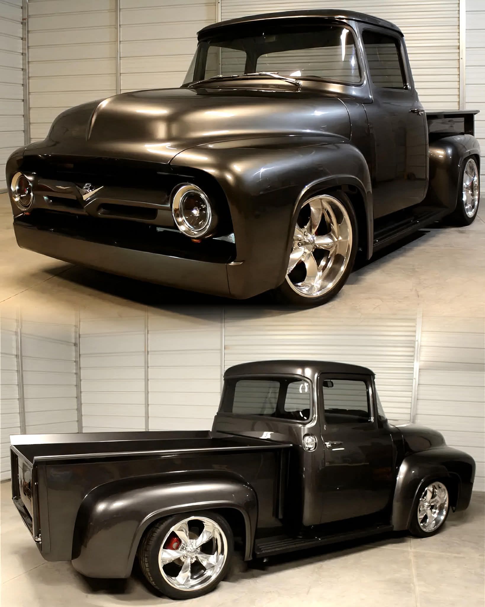 1956. Ford F-100 Custom Cab Pickup.